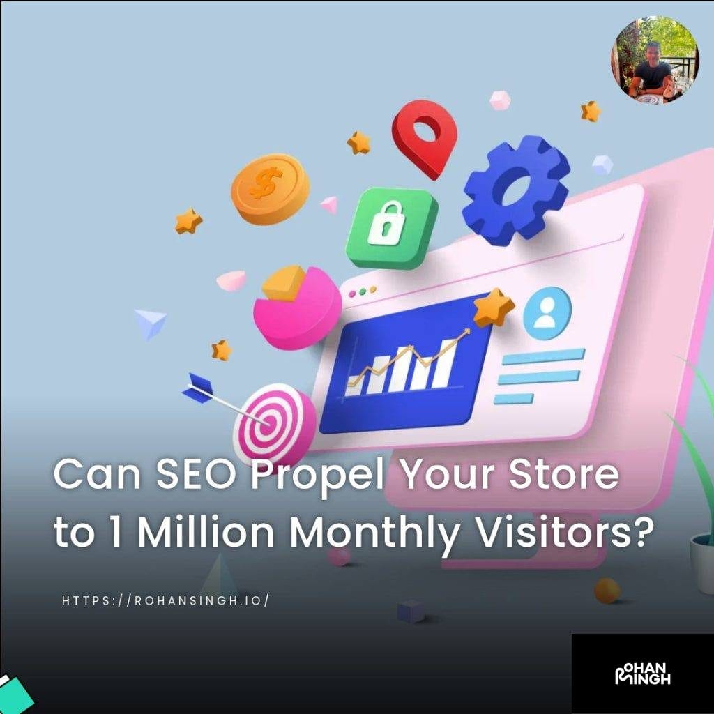 Can SEO Propel Your Store to 1 Million Monthly Visitors?