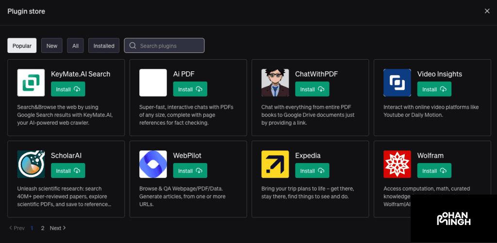 ChatGPT Plugins