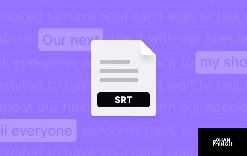 Utilizing a SRT File for Closed Captions​