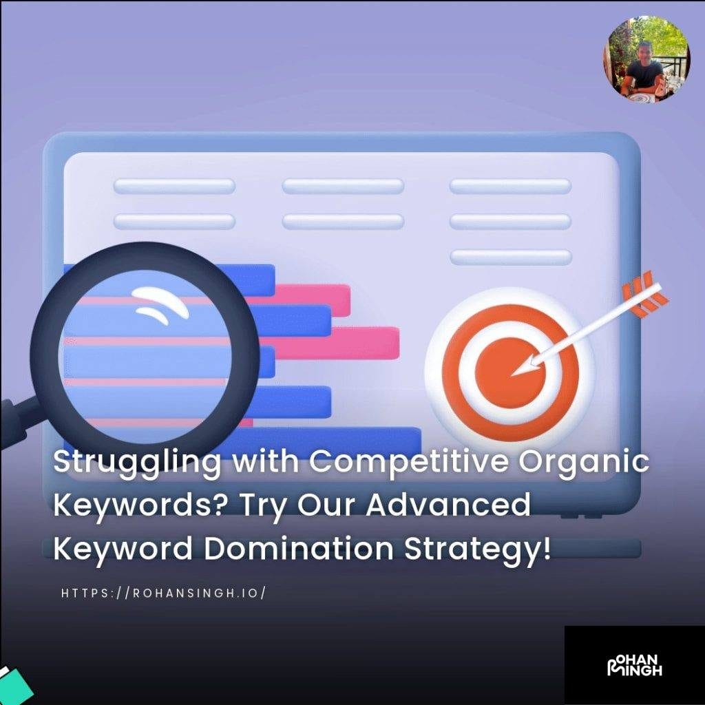 Struggling with Competitive Organic Keywords? Try Our Advanced Keyword Domination Strategy!
