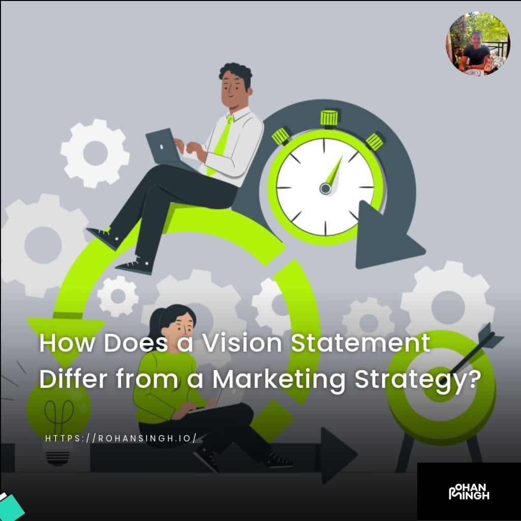 How Does a Vision Statement Differ from a Marketing Strategy?