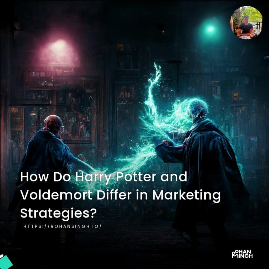 How Do Harry Potter and Voldemort Differ in Marketing Strategies?