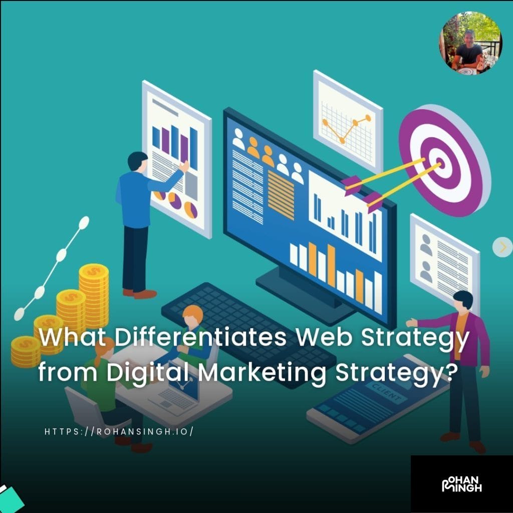 What Differentiates Web Strategy from Digital Marketing Strategy?