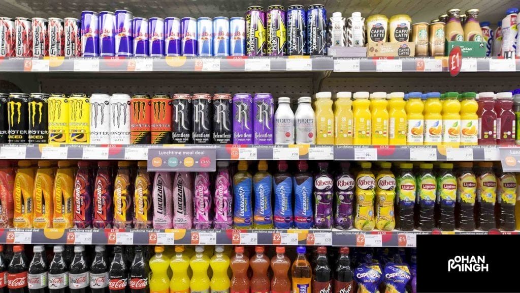 Wide Range of Beverages Marketed by Competitors