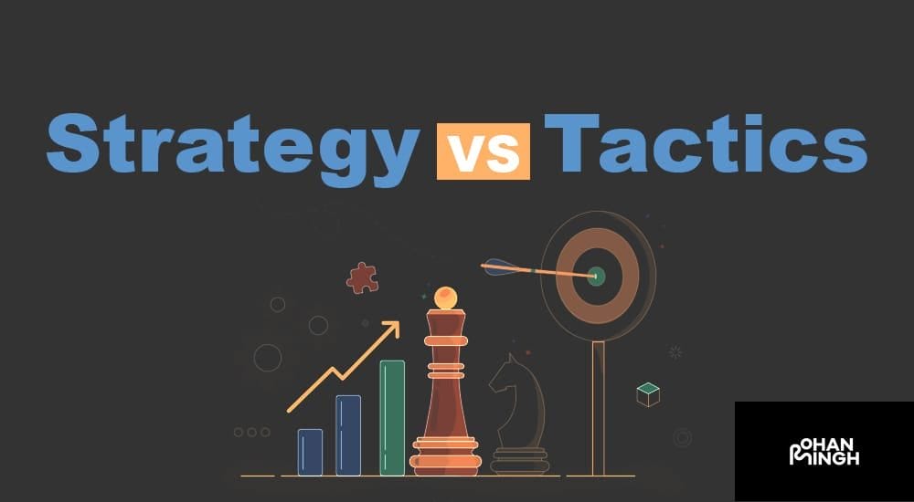 Differences Between Strategies and Tactics